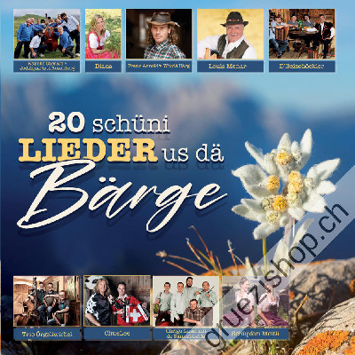 Diverse - 20 schüni Lieder us dä Bärge (CD28528)