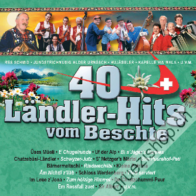 Diverse - 40 Ländler-Hits vom Beschte (CD44057)