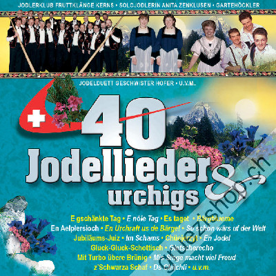 Diverse - 40 Jodellieder & urchigs (CD44064)