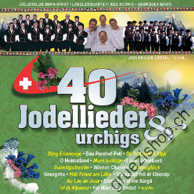 Diverse - 40 Jodellieder & urchigs (CD44065)